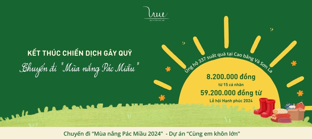 Kết thúc gây quỹ chuyến đi “Mùa nắng Pác Miầu” dự án ‘Cùng em khôn lớn’